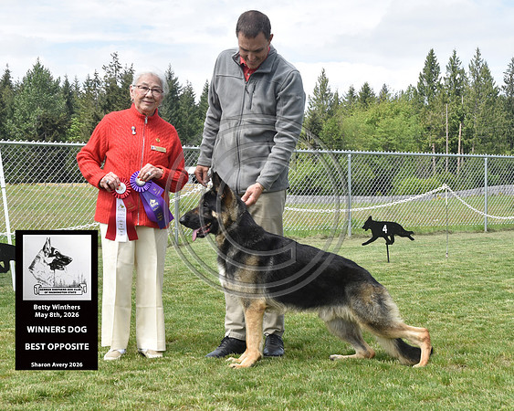 Winners Dog Best Opposite